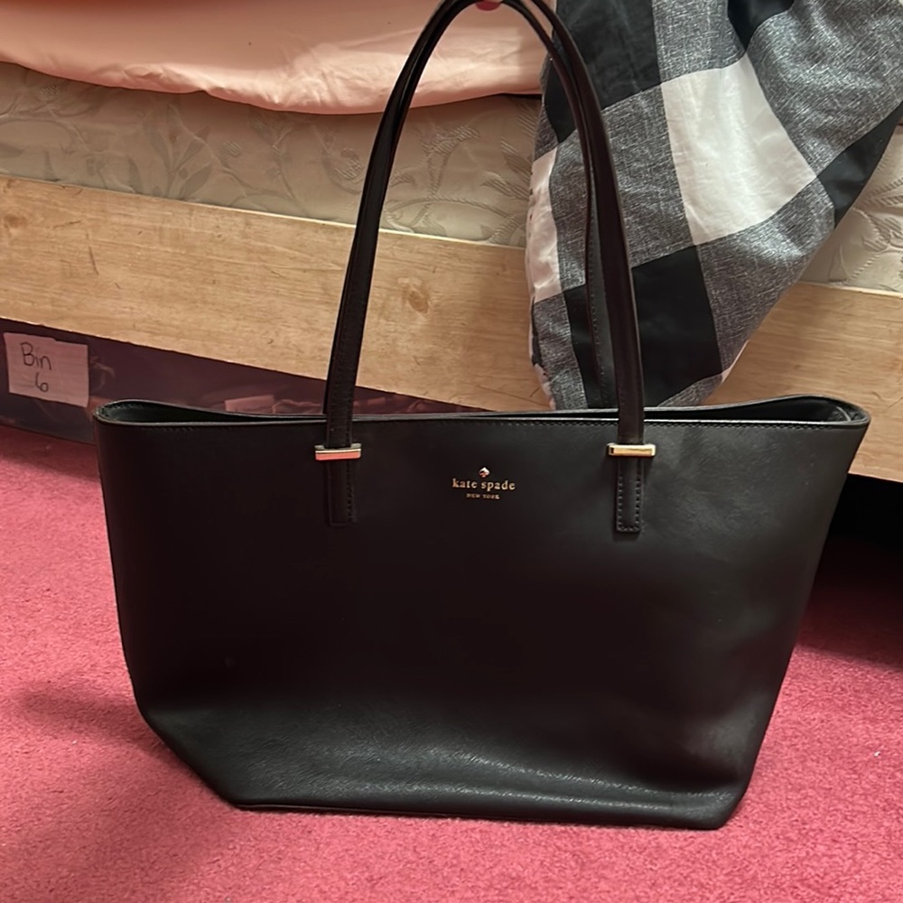 Kate Spade Black Tote Bag